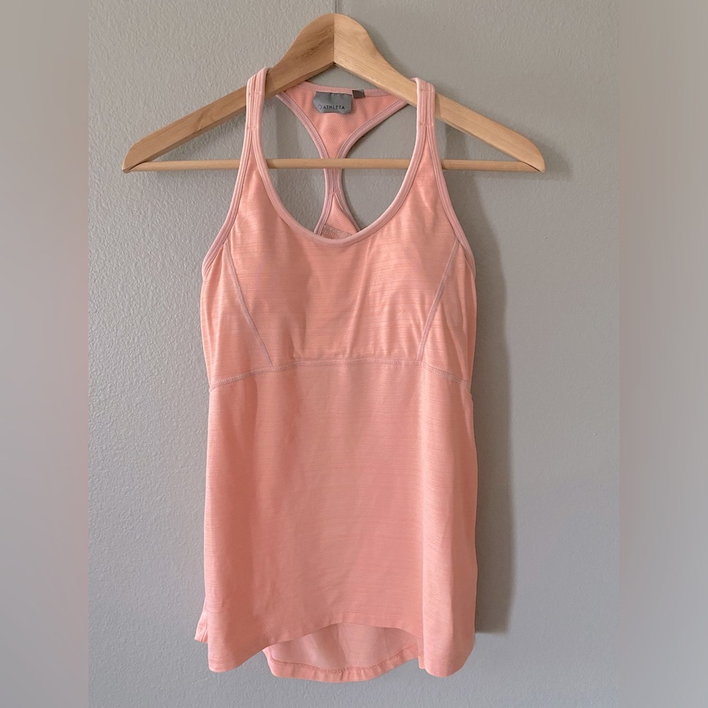 Athleta Activewear top with built in bra | size XS